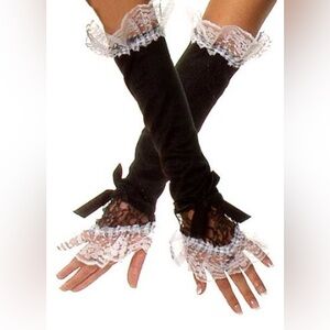 FORUM NOVELTIES French Maid Glovelettes Gloves Halloween Costume Accessories